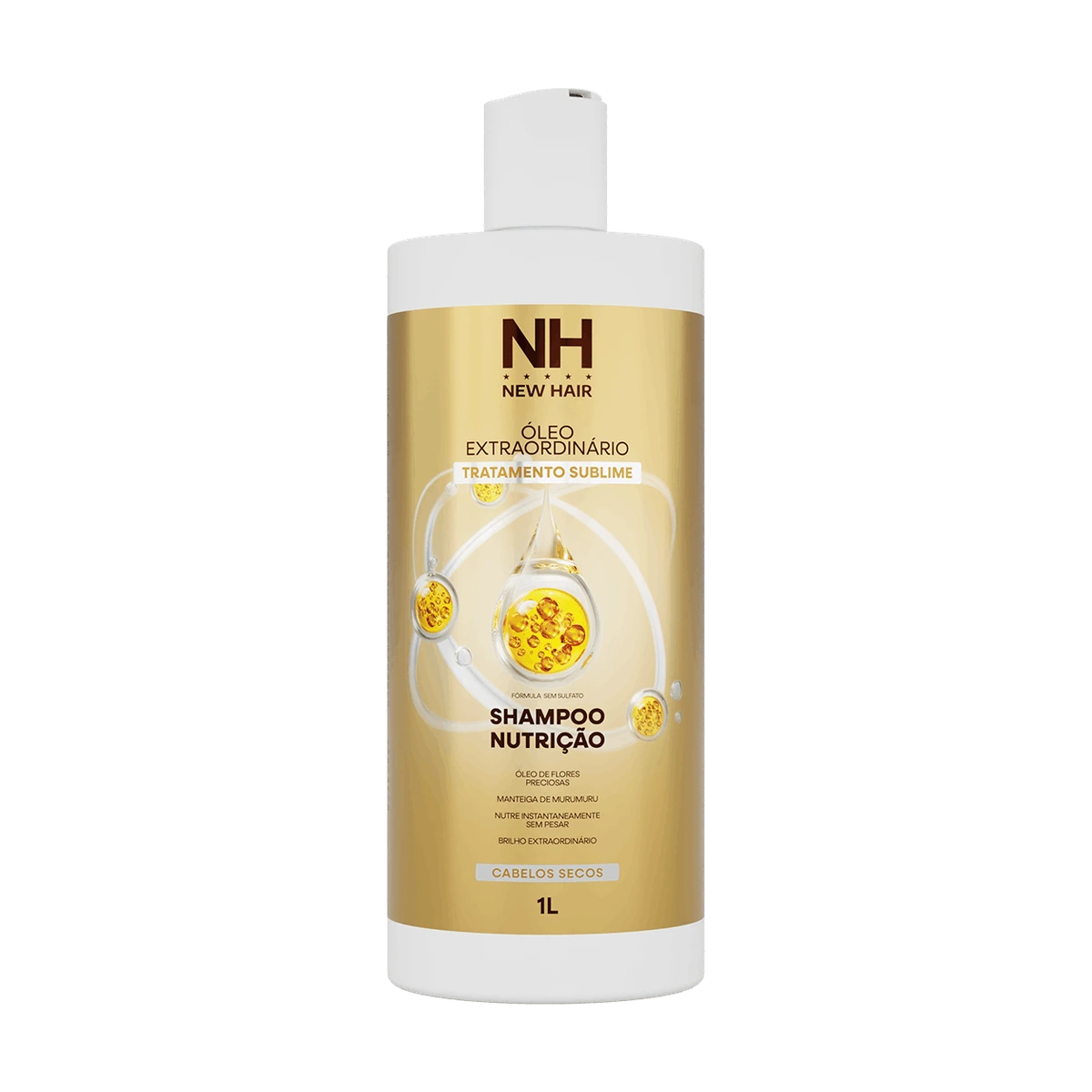 Shampoo Óleo Extraordinário New Hair 1 litro
